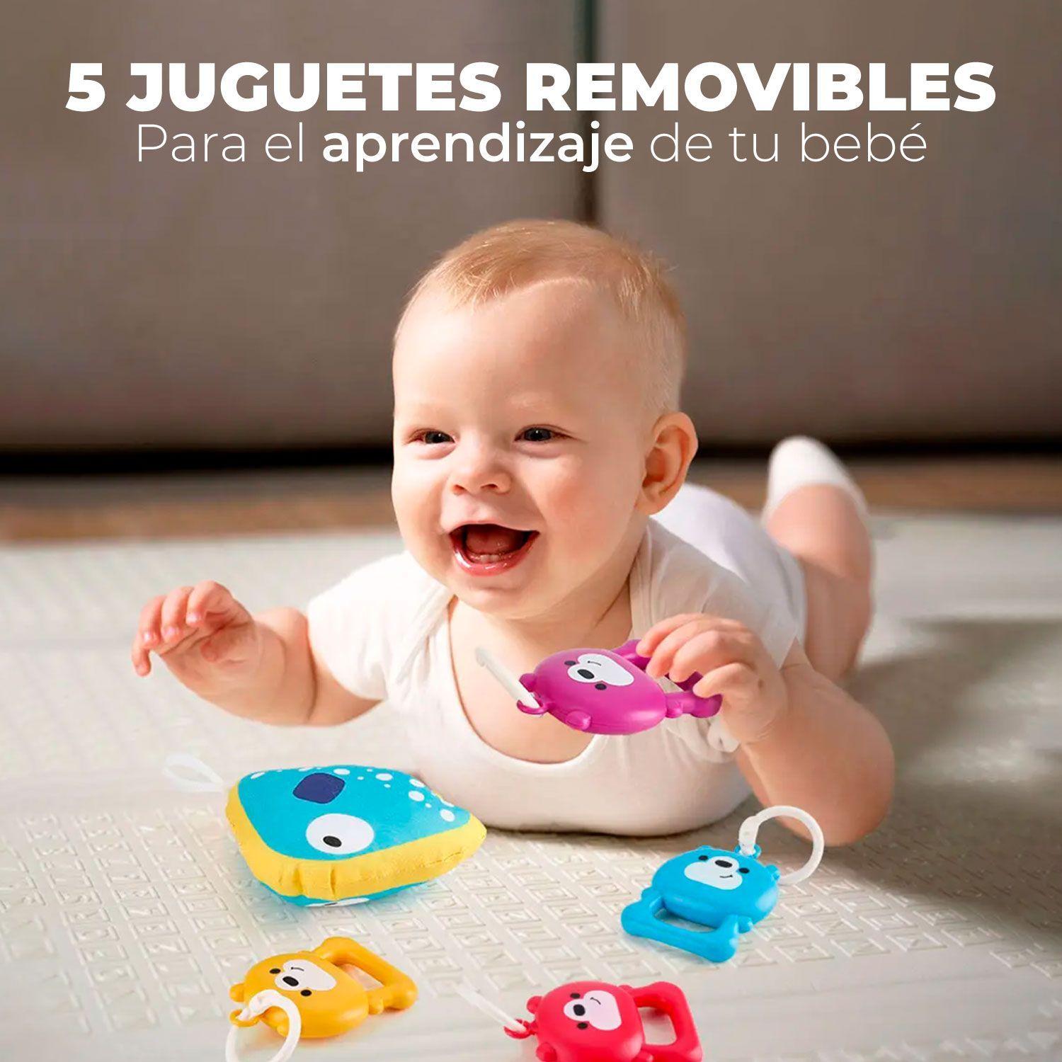 Gym Bebe Tapete Gymini Cuadrado + Accesorios-2