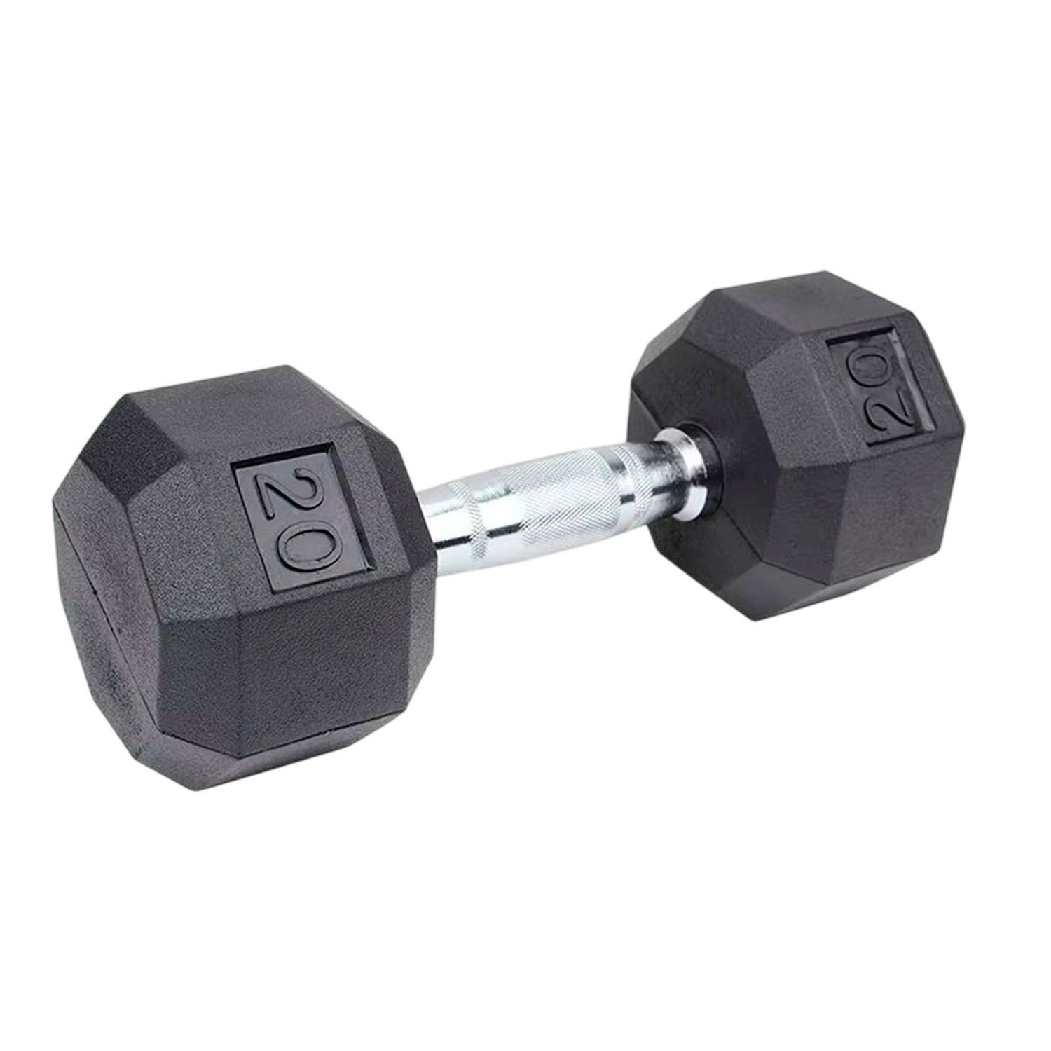 Set Mancuernas 90 kilos Hexagonales + Rack Profesional-2