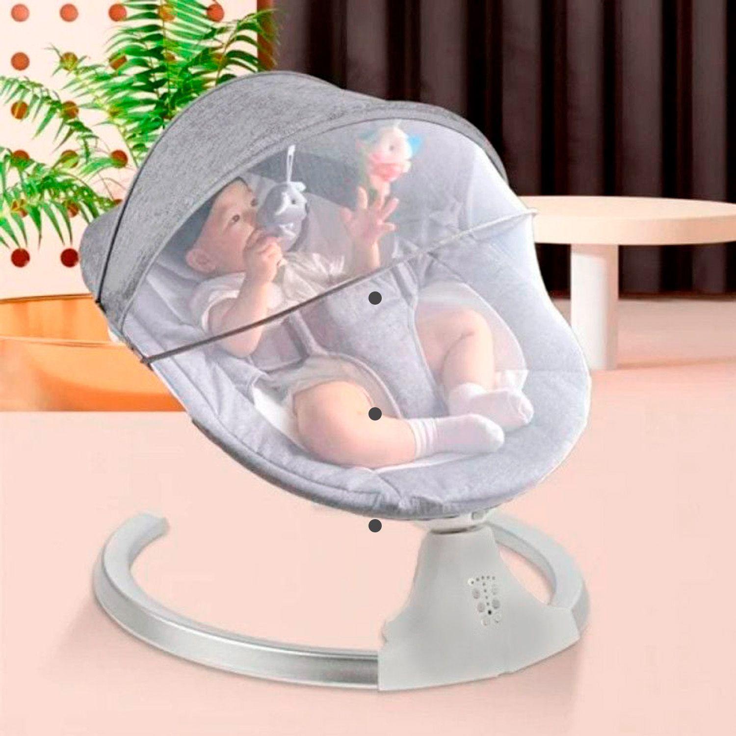 Silla Mecedora Bebe Inalambrica Bebe SafeBaby Bluetooth -3