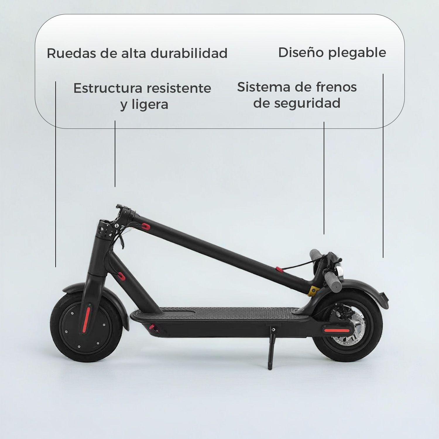 Scooter Electrico Antipinchazo 25 km. 300w M187-3