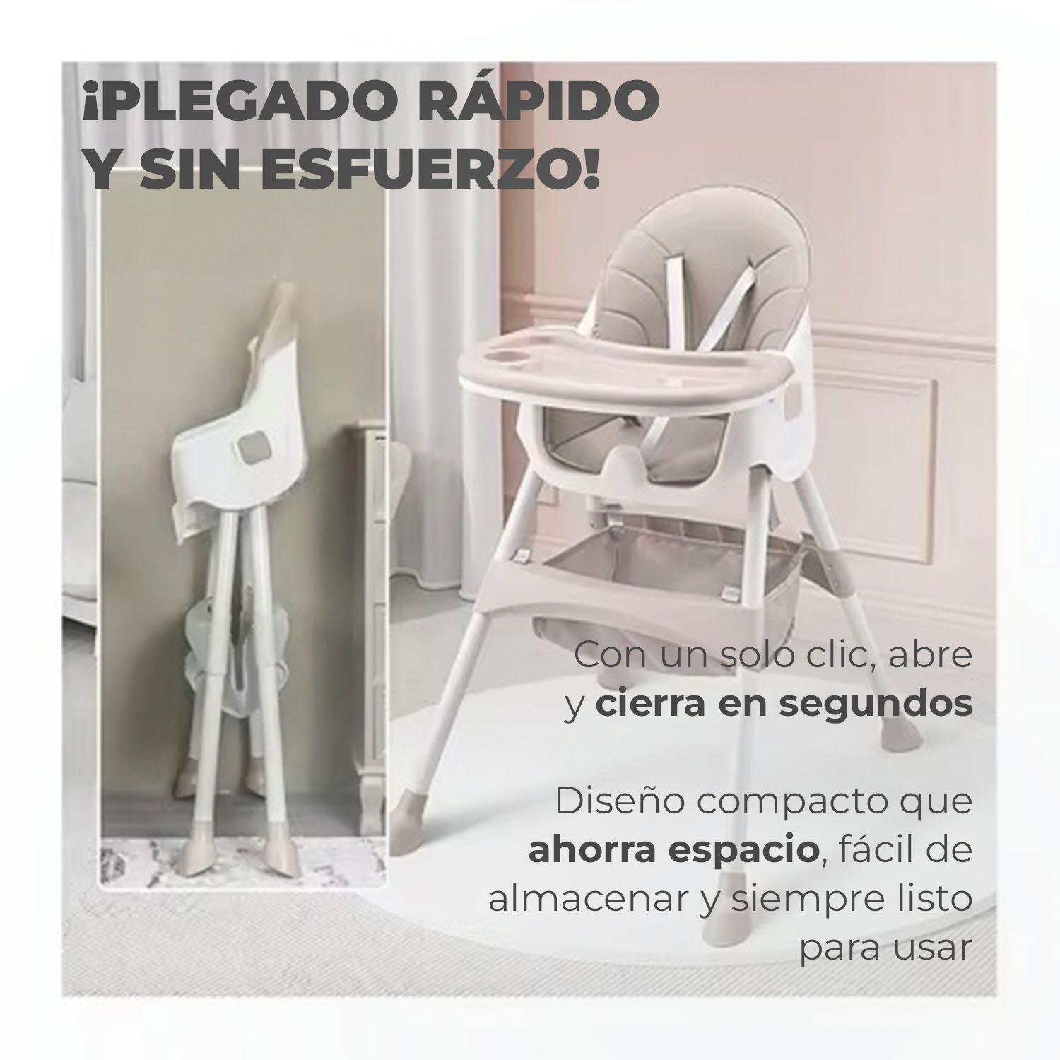 Silla Comer Bebe Doble Altura Safe Baby Entretenida -3