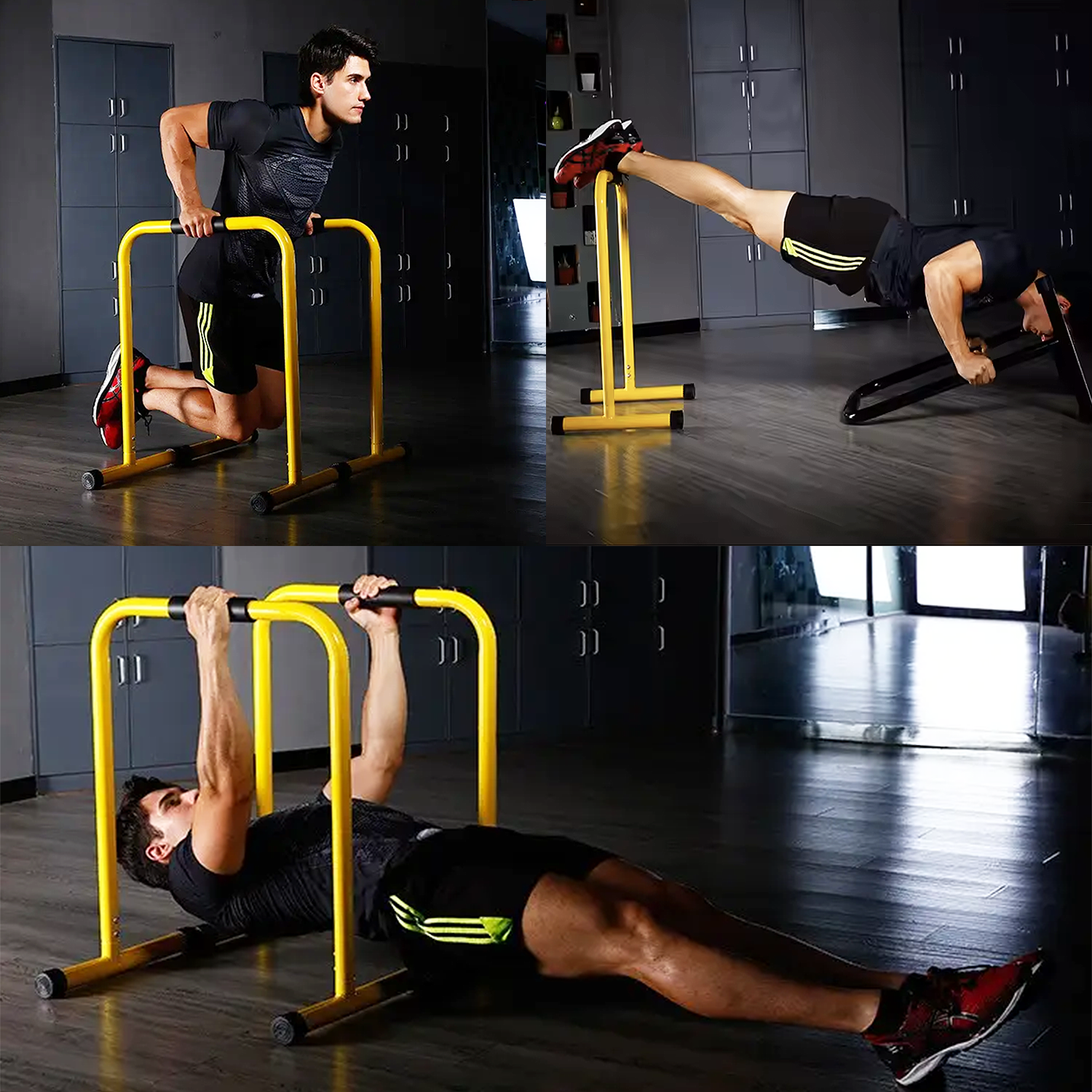 Barras Paralelas Fitness Leberts Calistenia-7