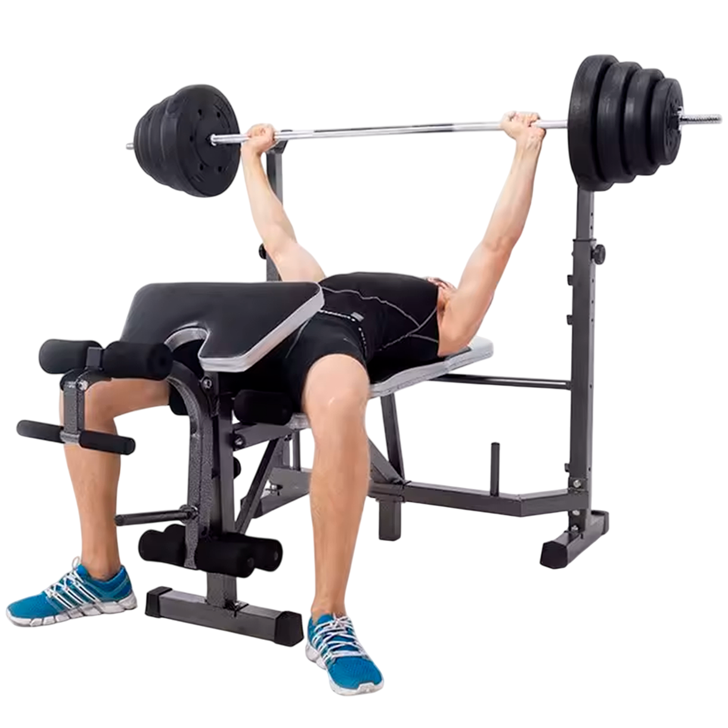 Press Banca Abdominal inclinable  y declinable + Banco Scott-3