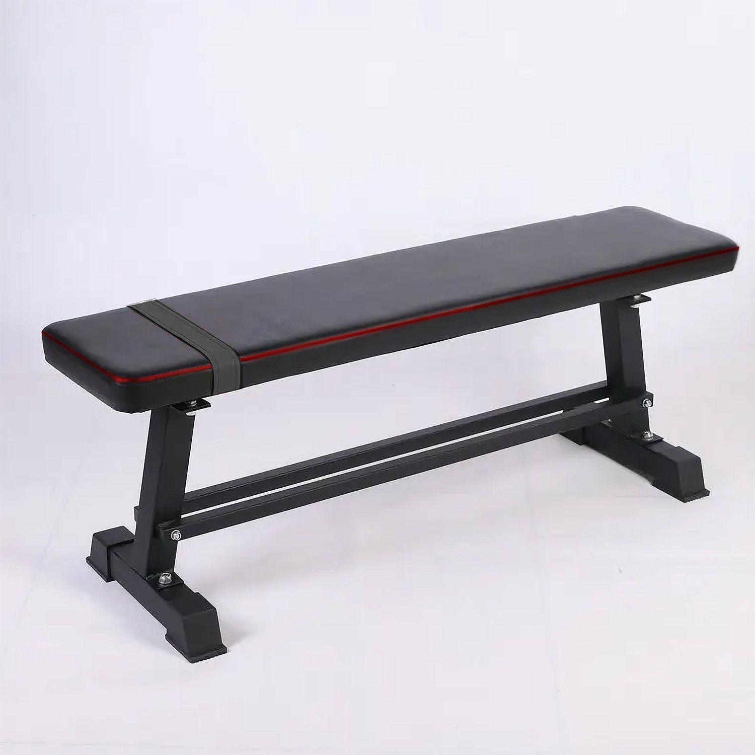 Banca Abdominal Doble Soporte Firme y Acolchado Grueso-2