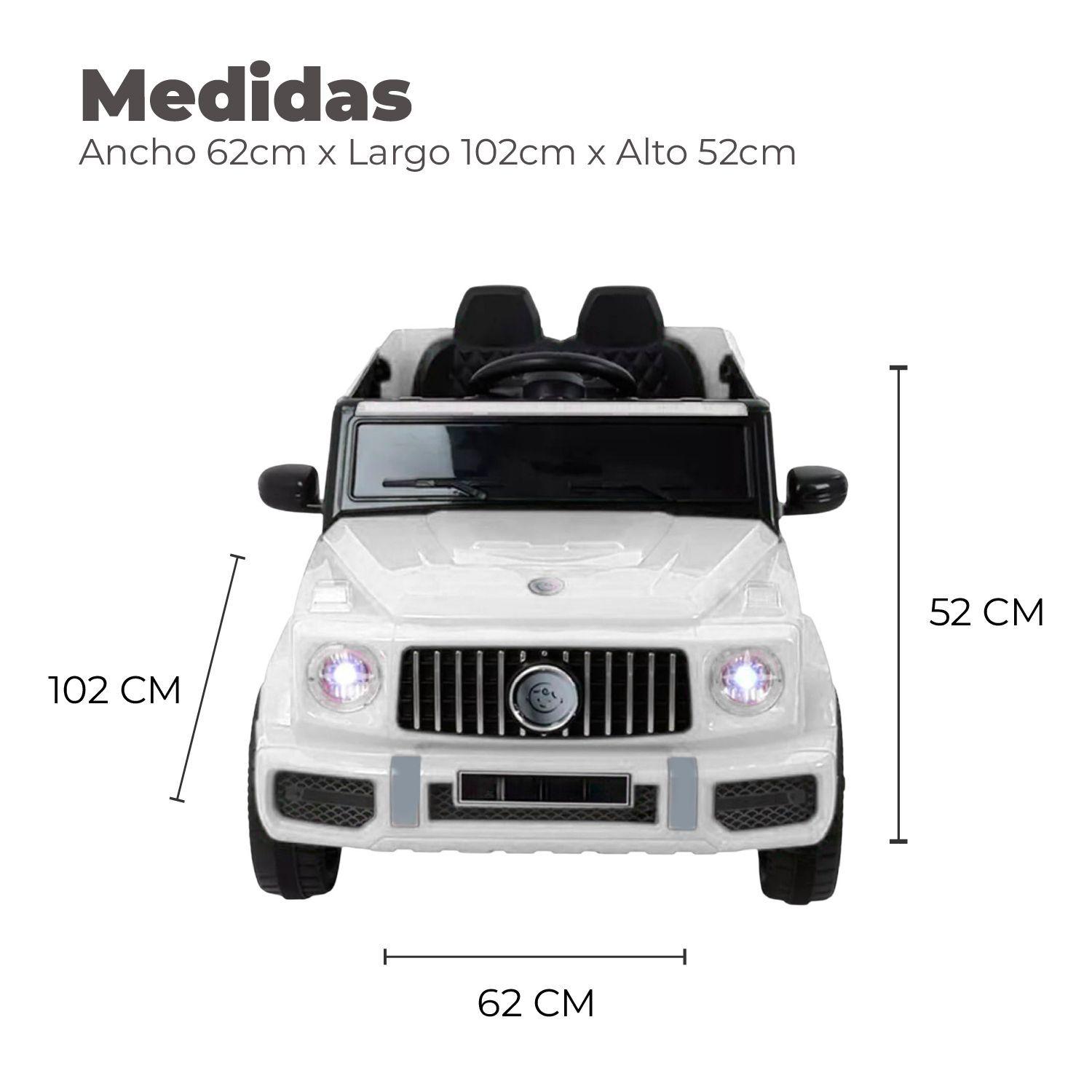 Jeep Eléctrico XXL 4x4 Mercedes Con Luz, Sonido y Control -2
