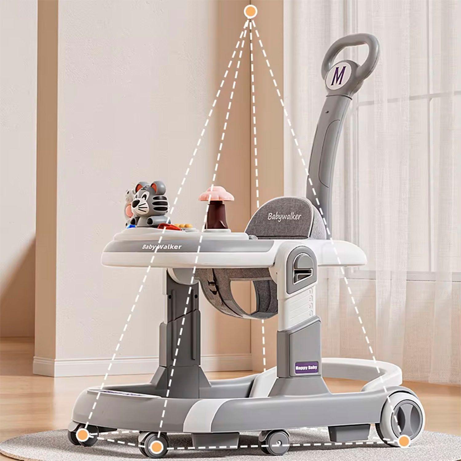 Andador Caminadora Altura Regulable Bebe Anticaida Musical -4