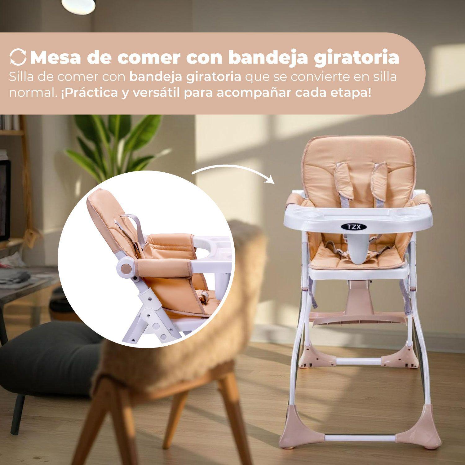 Silla Comer Bebe Plegable Folding Golden-5