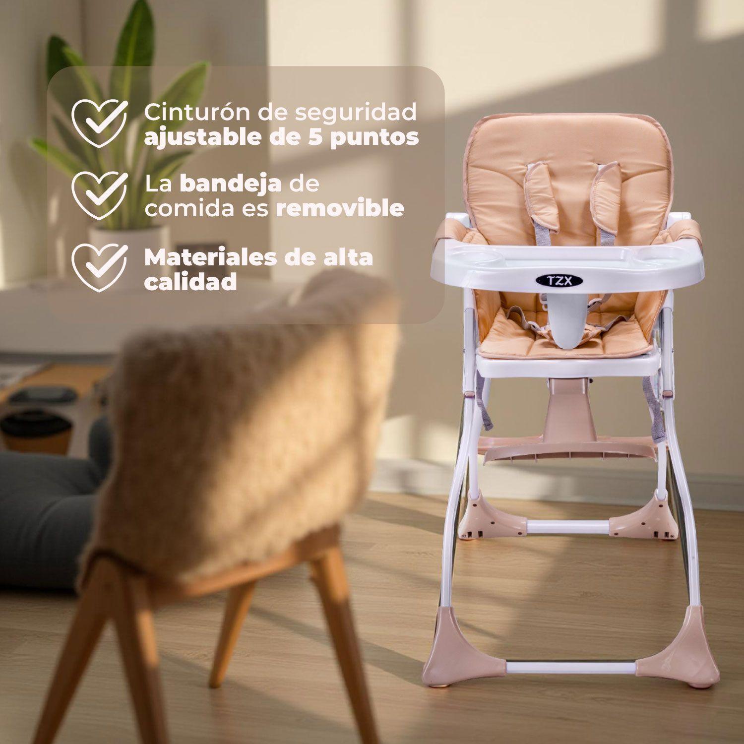 Silla Comer Bebe Plegable Folding Golden-6