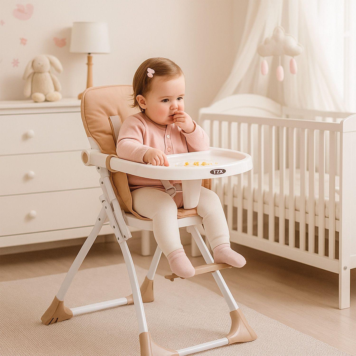 Silla Comer Bebe Plegable Folding Golden-7