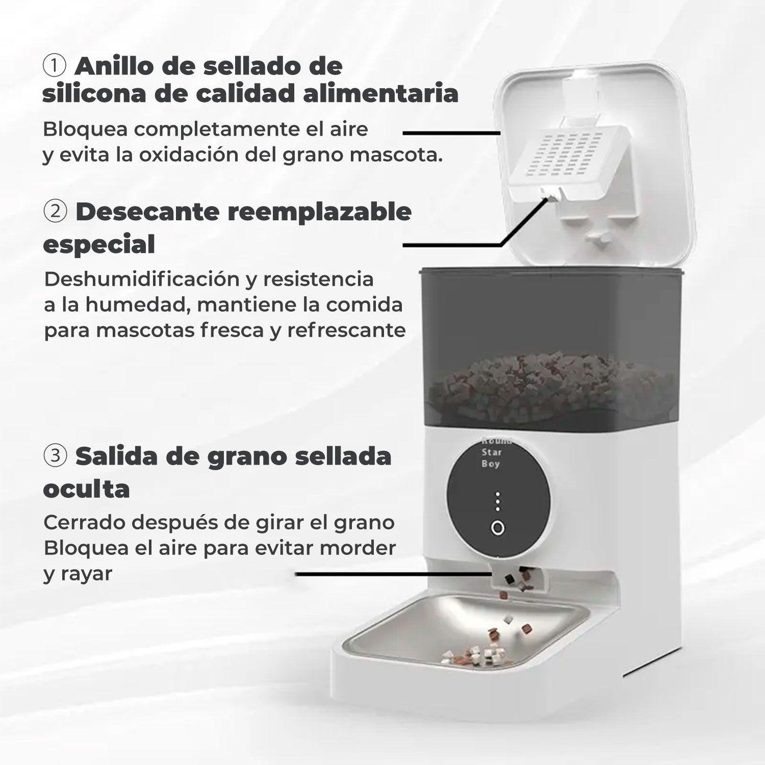 Dispensador Automatico Comida Mascotas 4.5 lts.-2