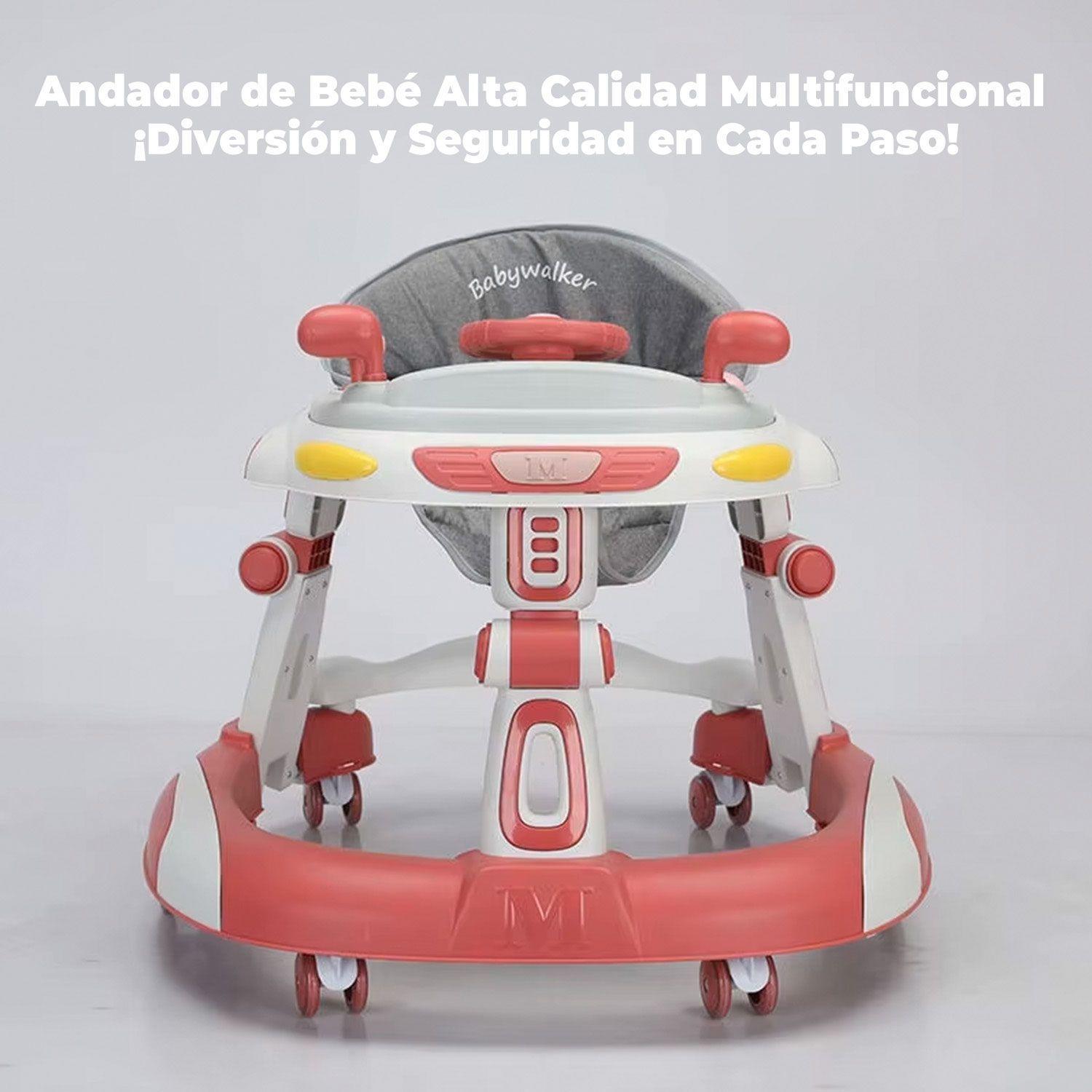 Andador Caminadora Bebe Plegable Autito Con Sonido -2