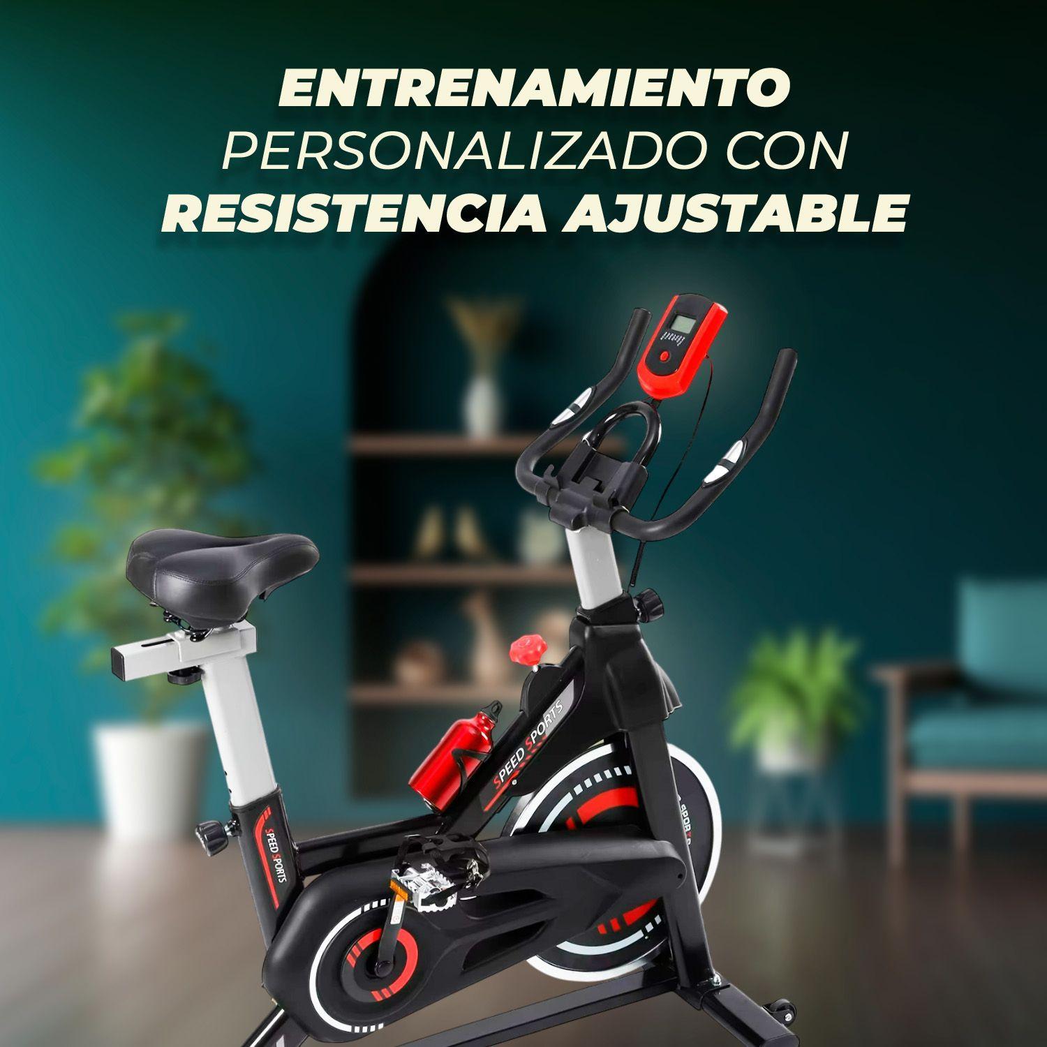 Bicicleta Spinning Estatica Q6 Pro 6 Kg Con Monitor-4