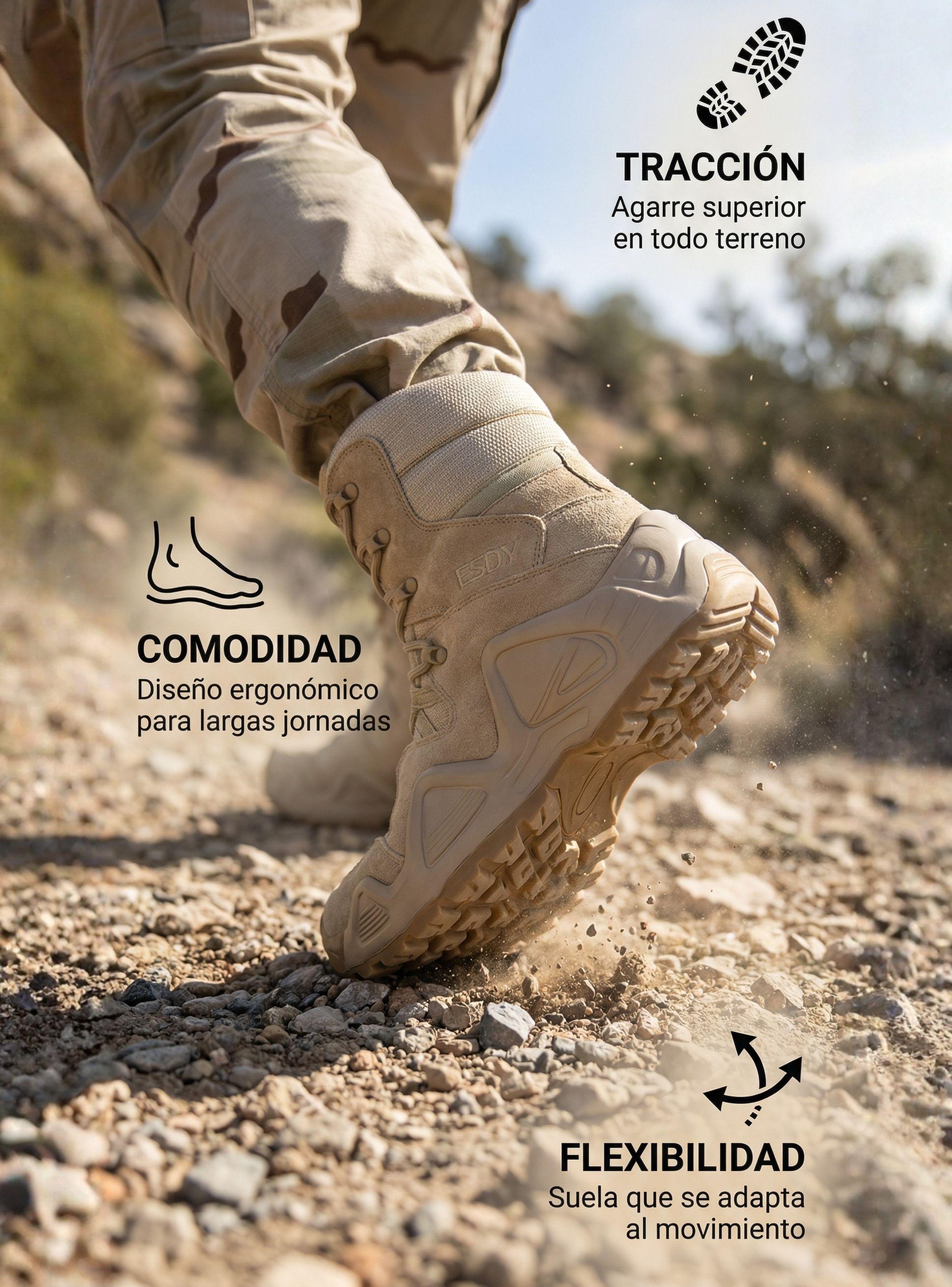 BOTAS TACTICAS OUTDOOR ESDY-2
