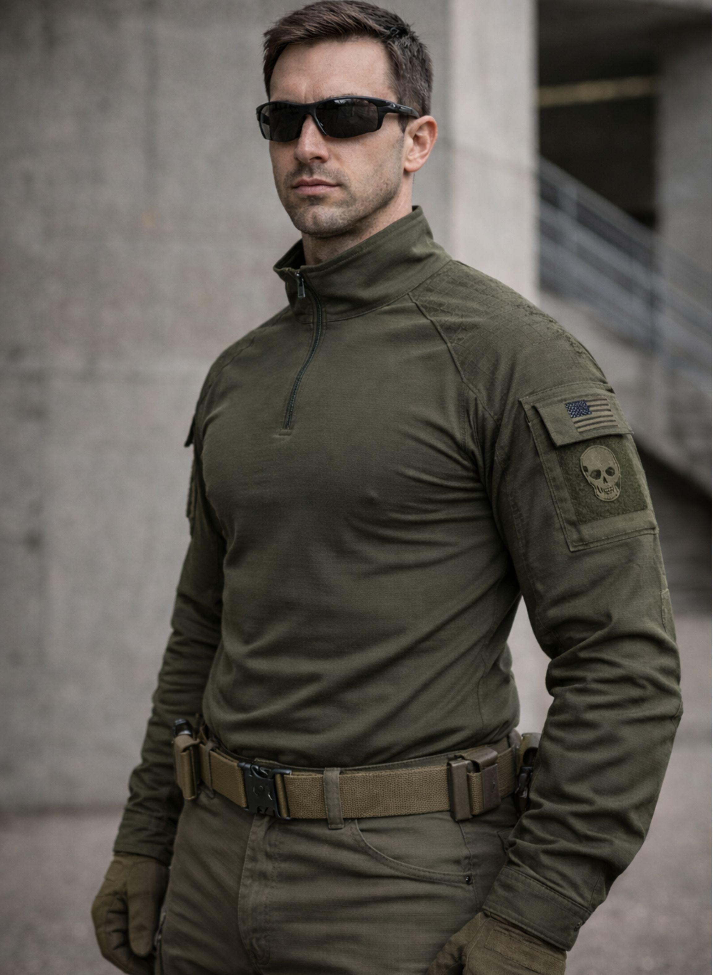 Polera Táctica Combat Esdy Shirt-2