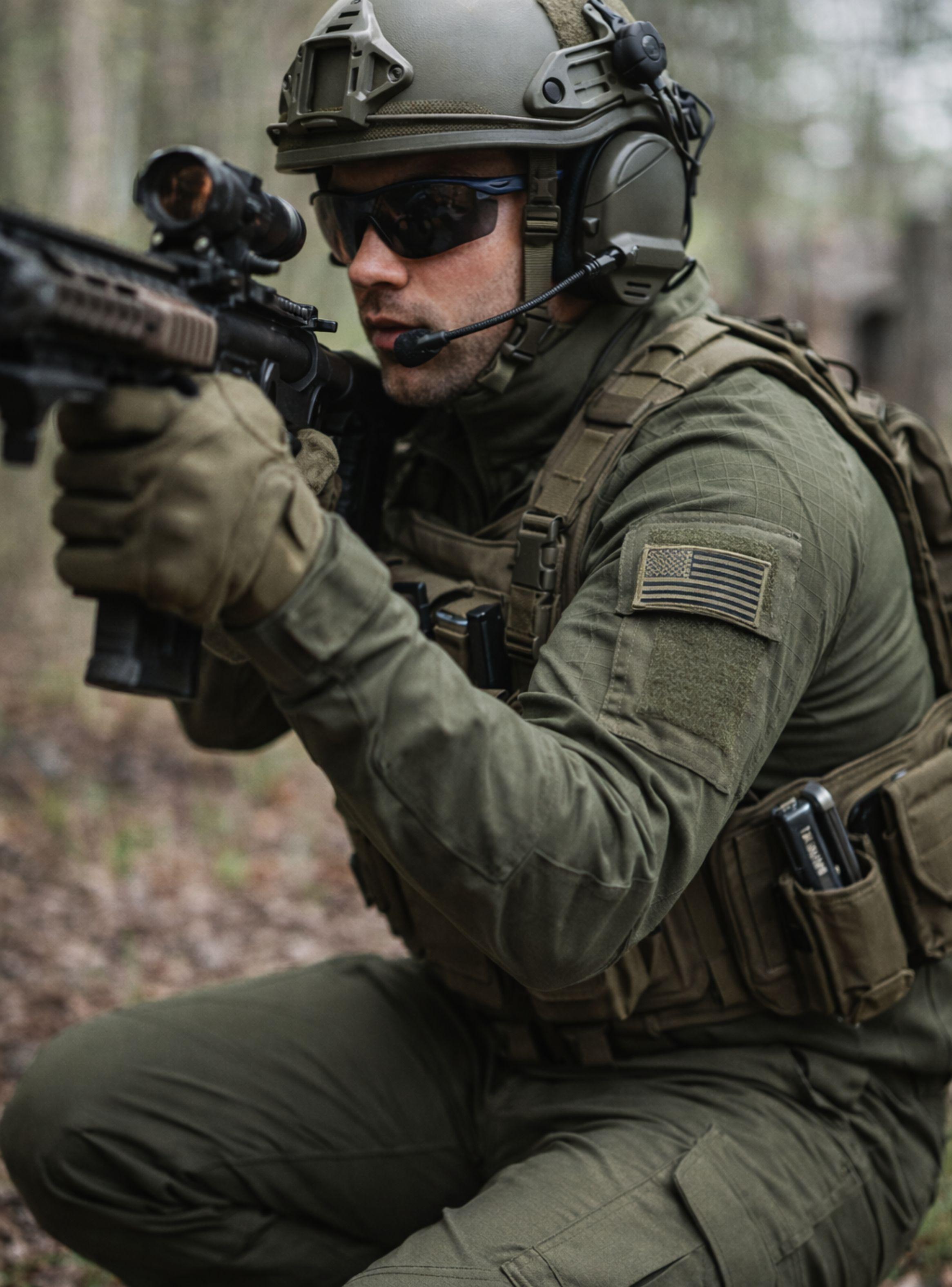 Polera Táctica Combat Esdy Shirt-4