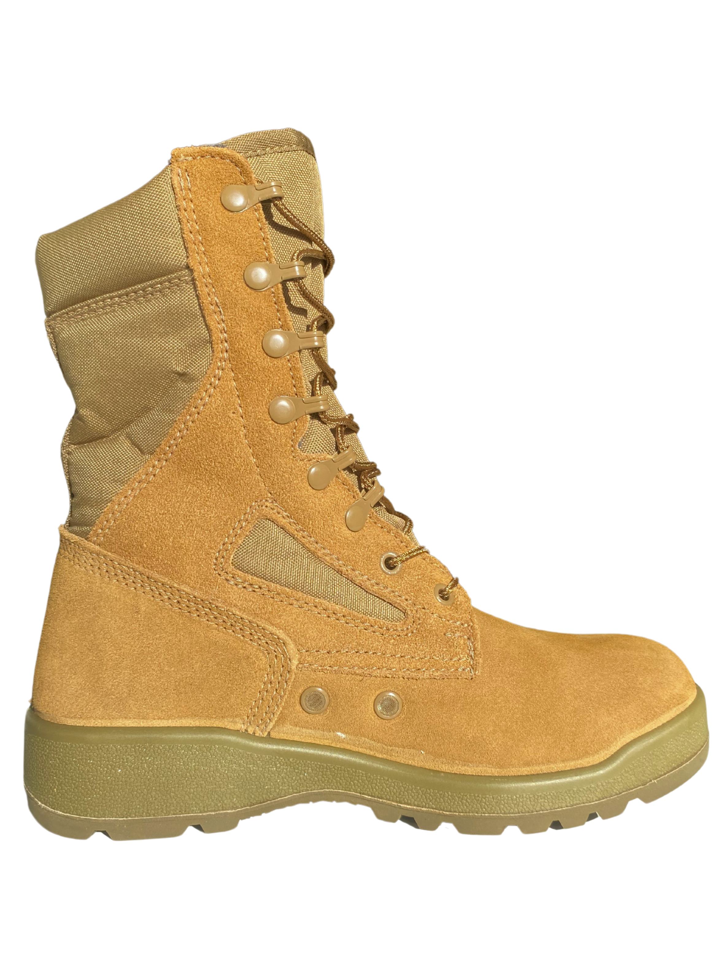 Botas Tácticas de Combate Caña Alta - Coyote-2