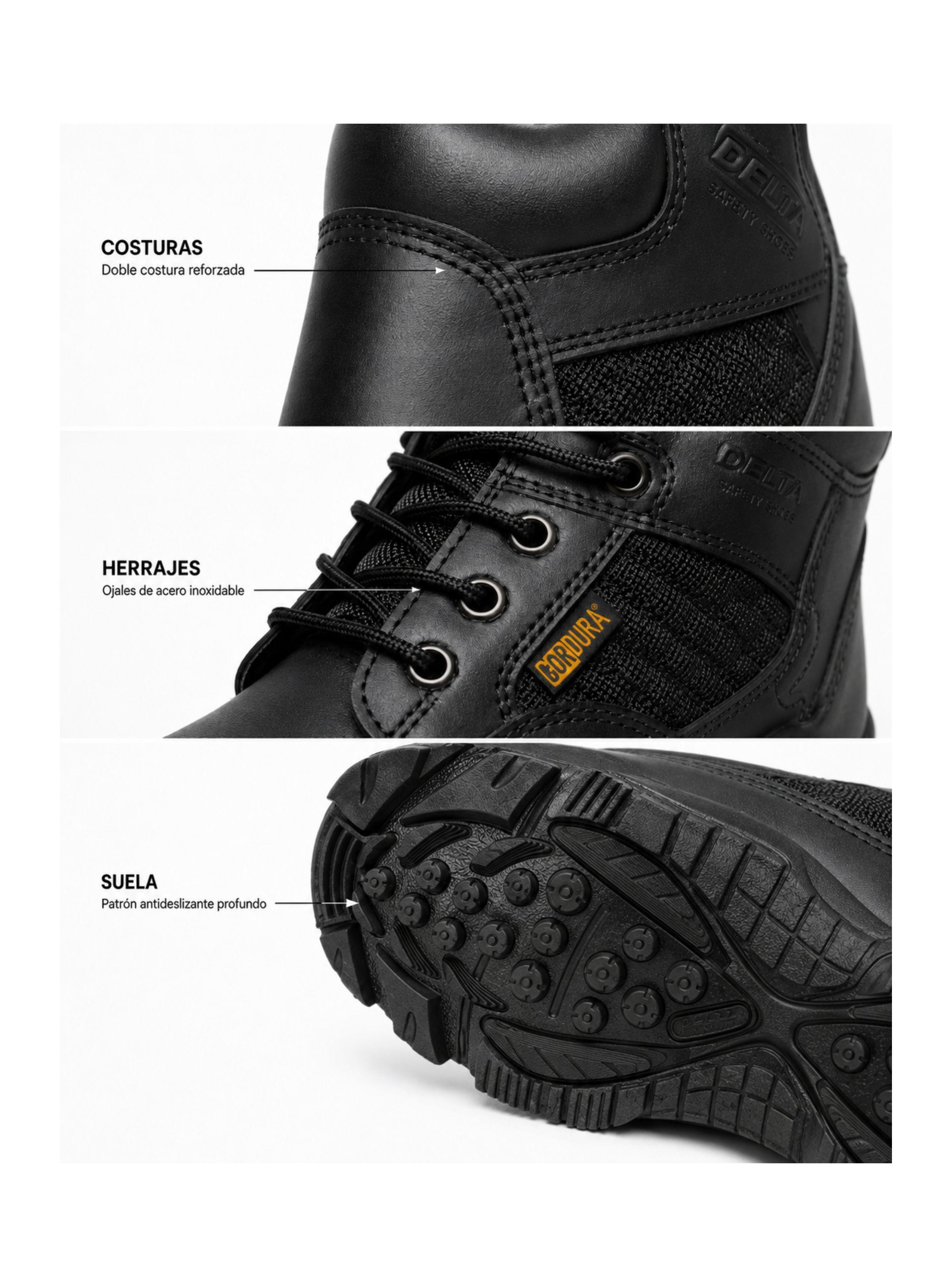 Botin tactico Outdoor Modelo Delta-4