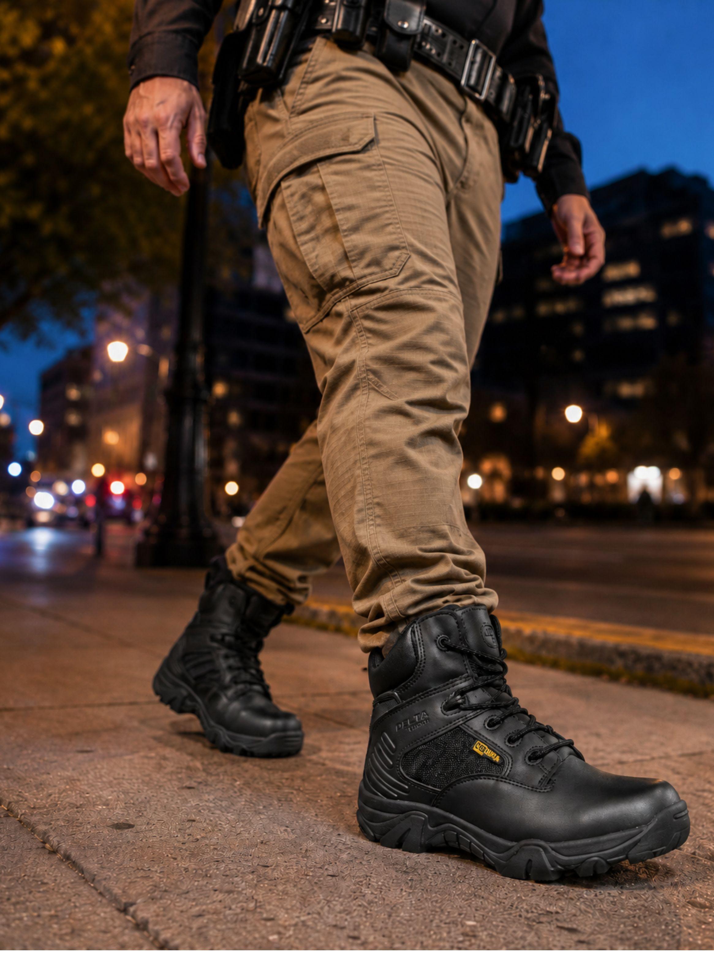 Botin tactico Outdoor Modelo Delta-7