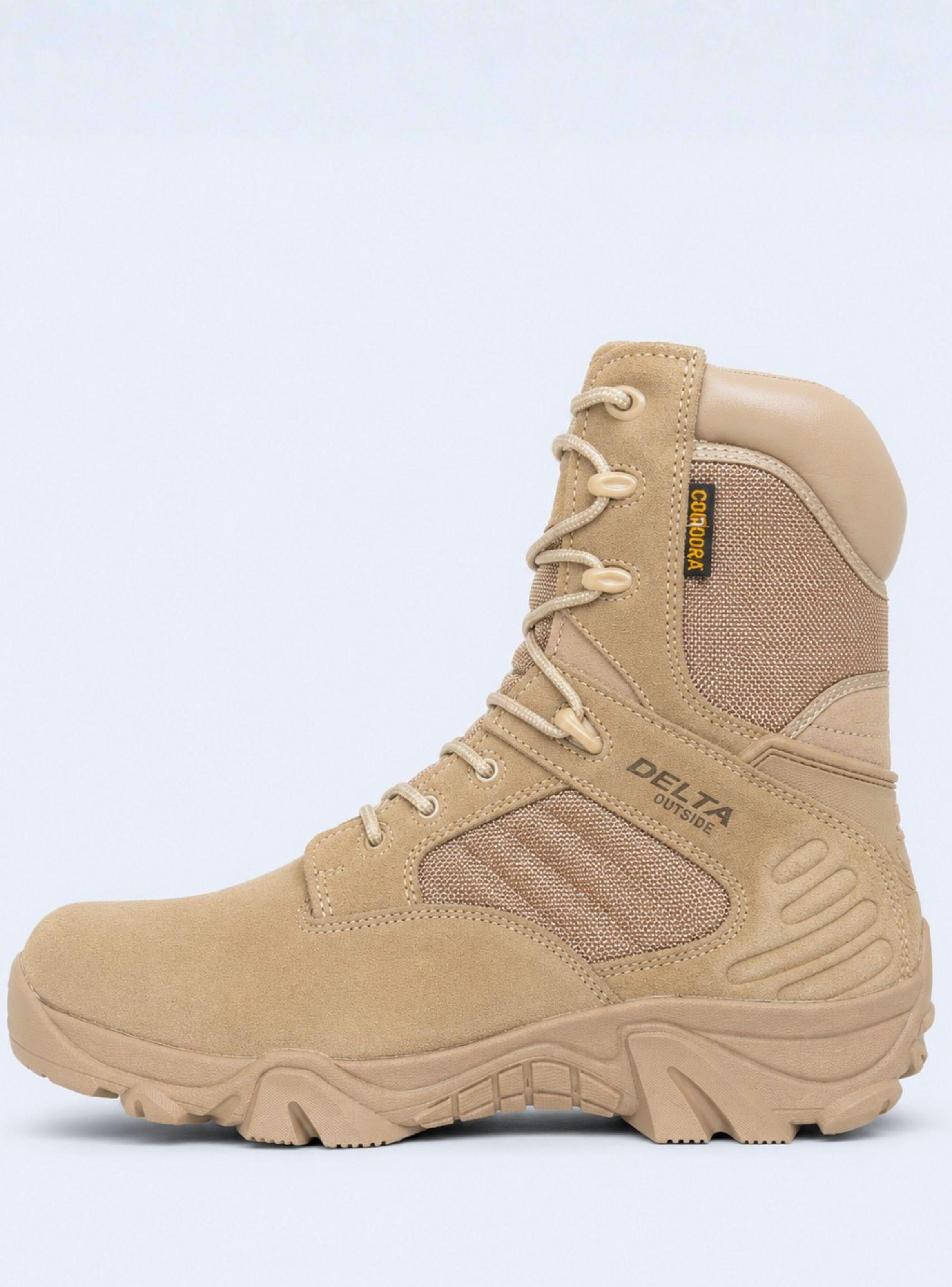 Botas Tácticas Militares Desert Caña Alta Cordura Resistentes Outdoor-2