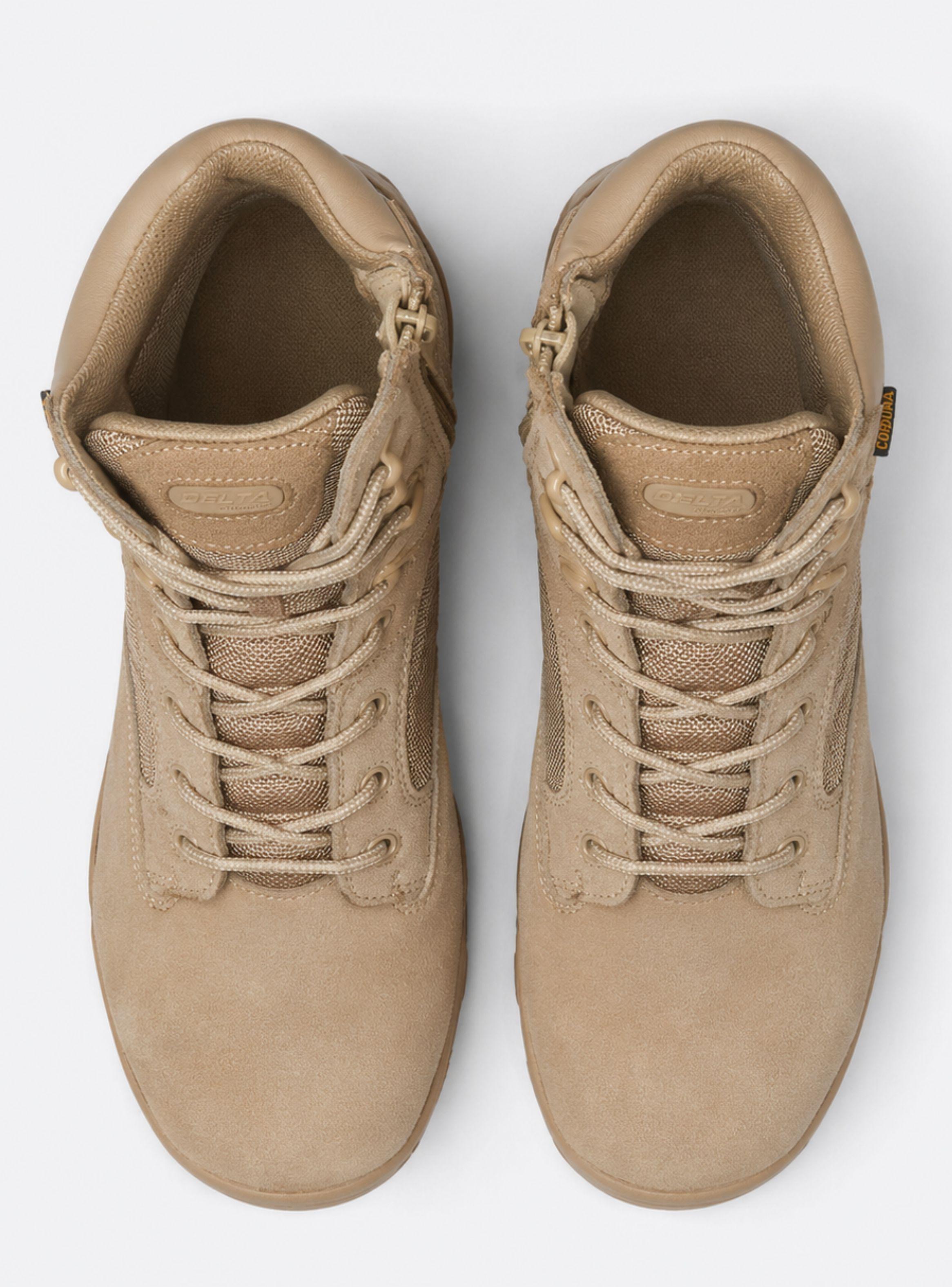 Botas Tácticas Militares Desert Caña Alta Cordura Resistentes Outdoor-3