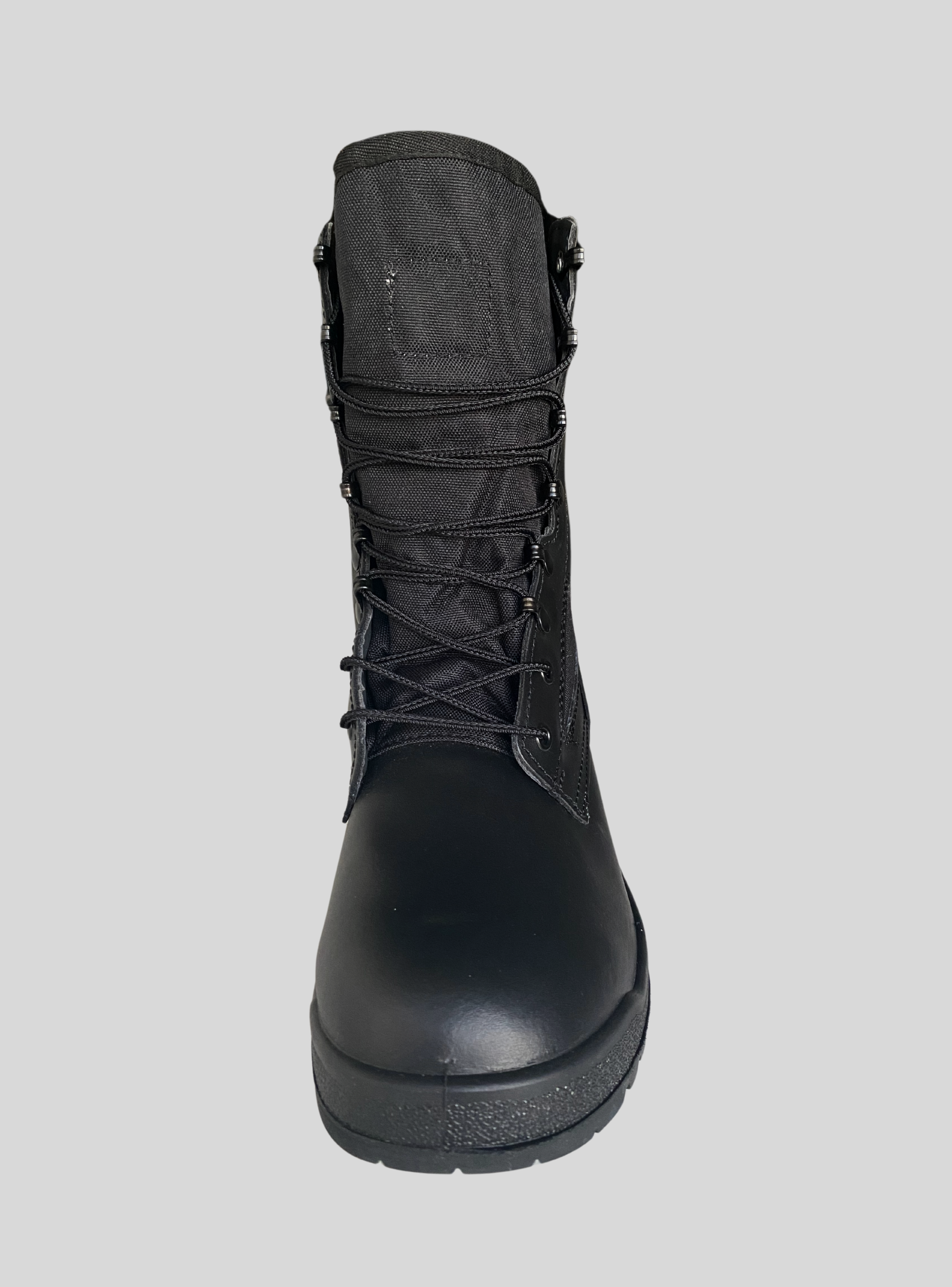 Botas Tácticas de Combate Caña Alta Negro-2