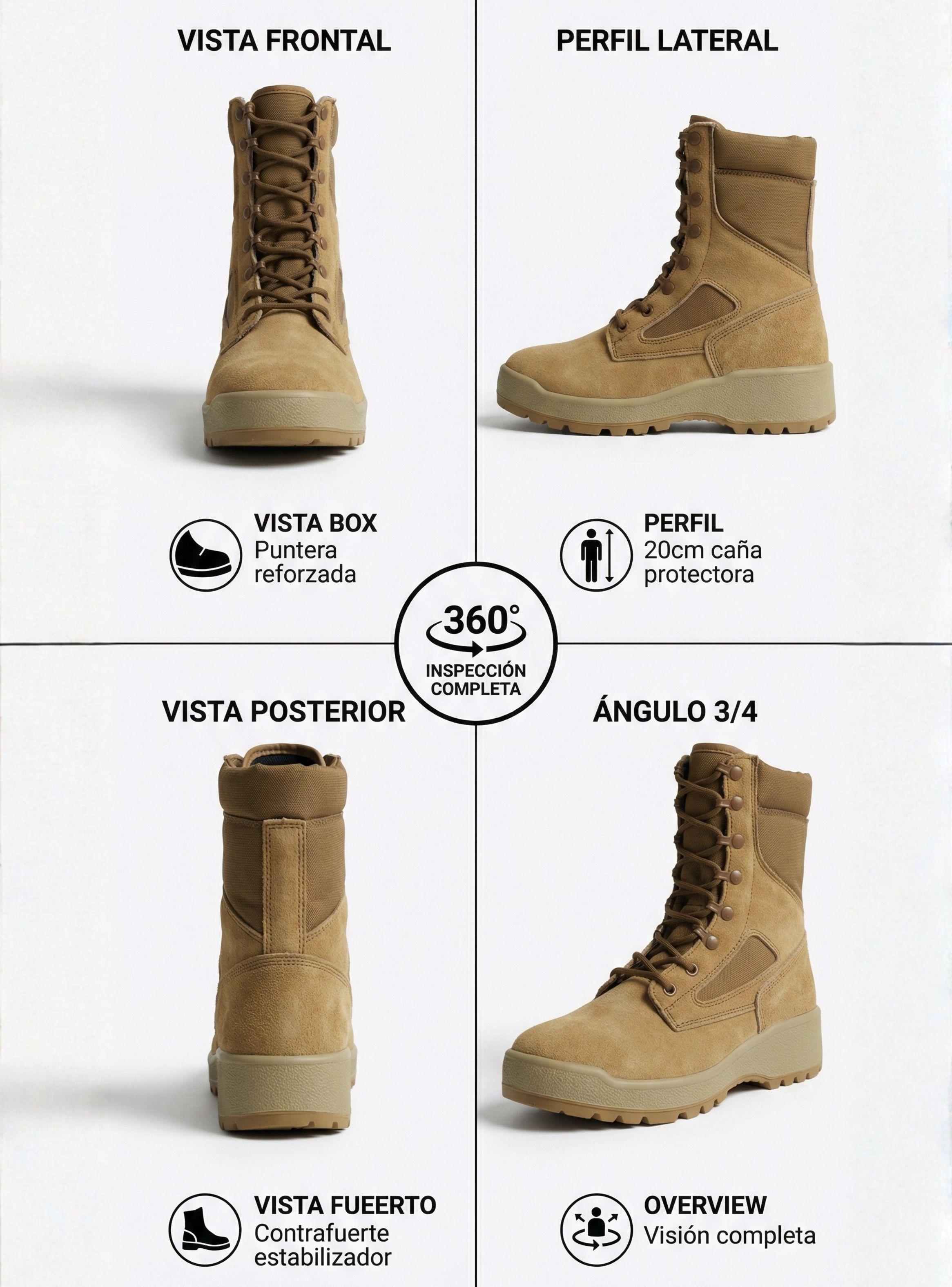 Botas T cticas Outdoor Militar-4