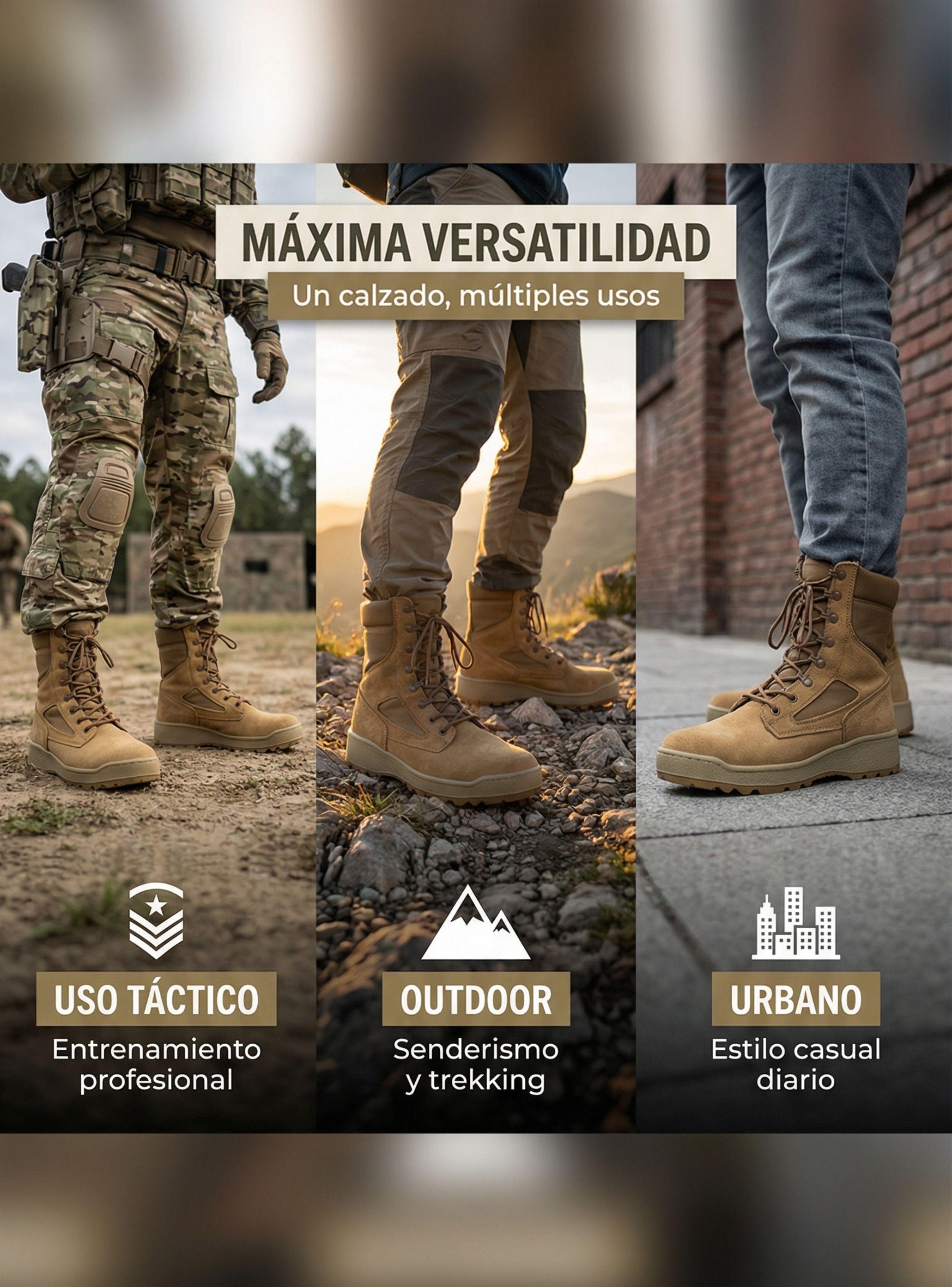 Botas T cticas Outdoor Militar-5