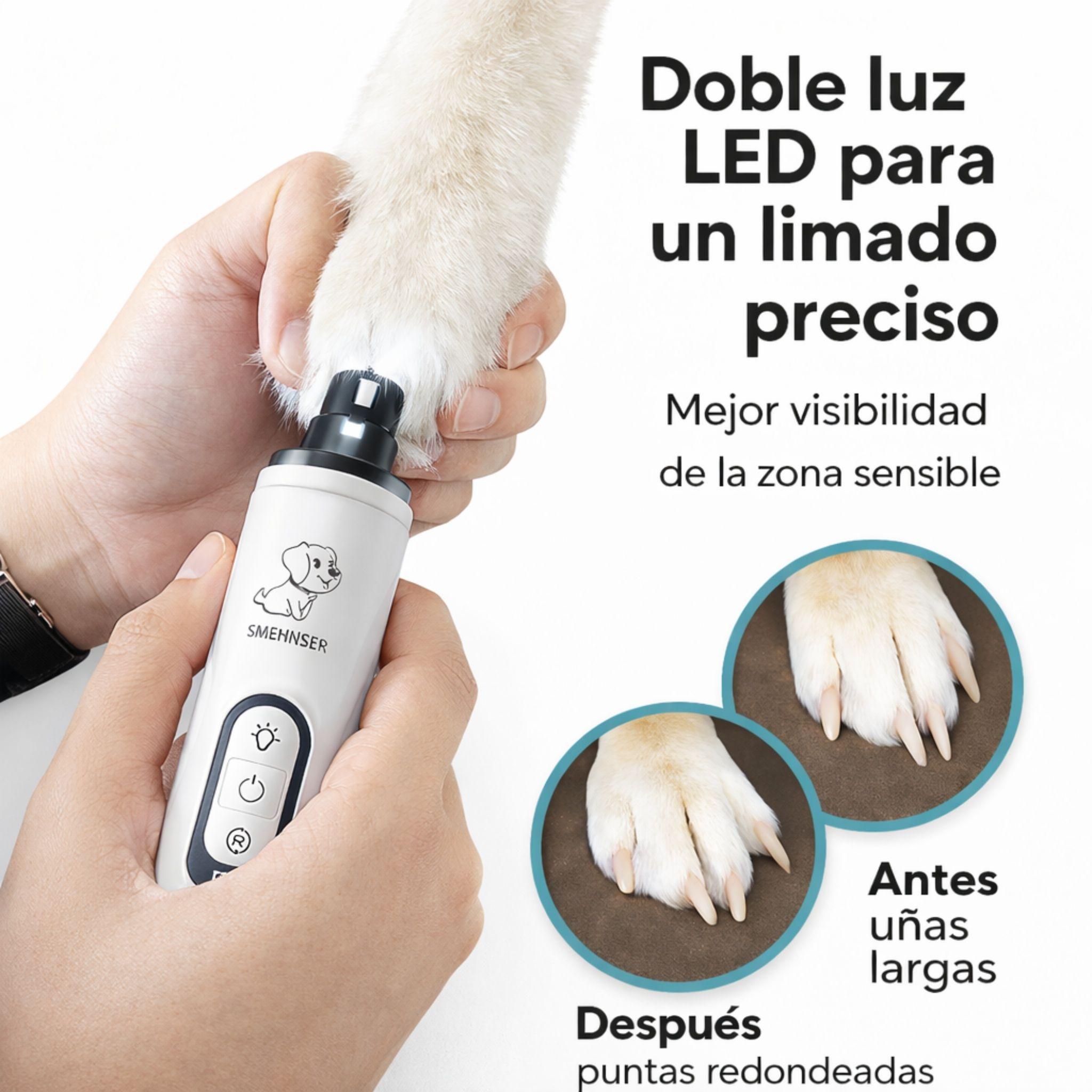 Limador U as Perro Silencioso Doble Luz Led-1