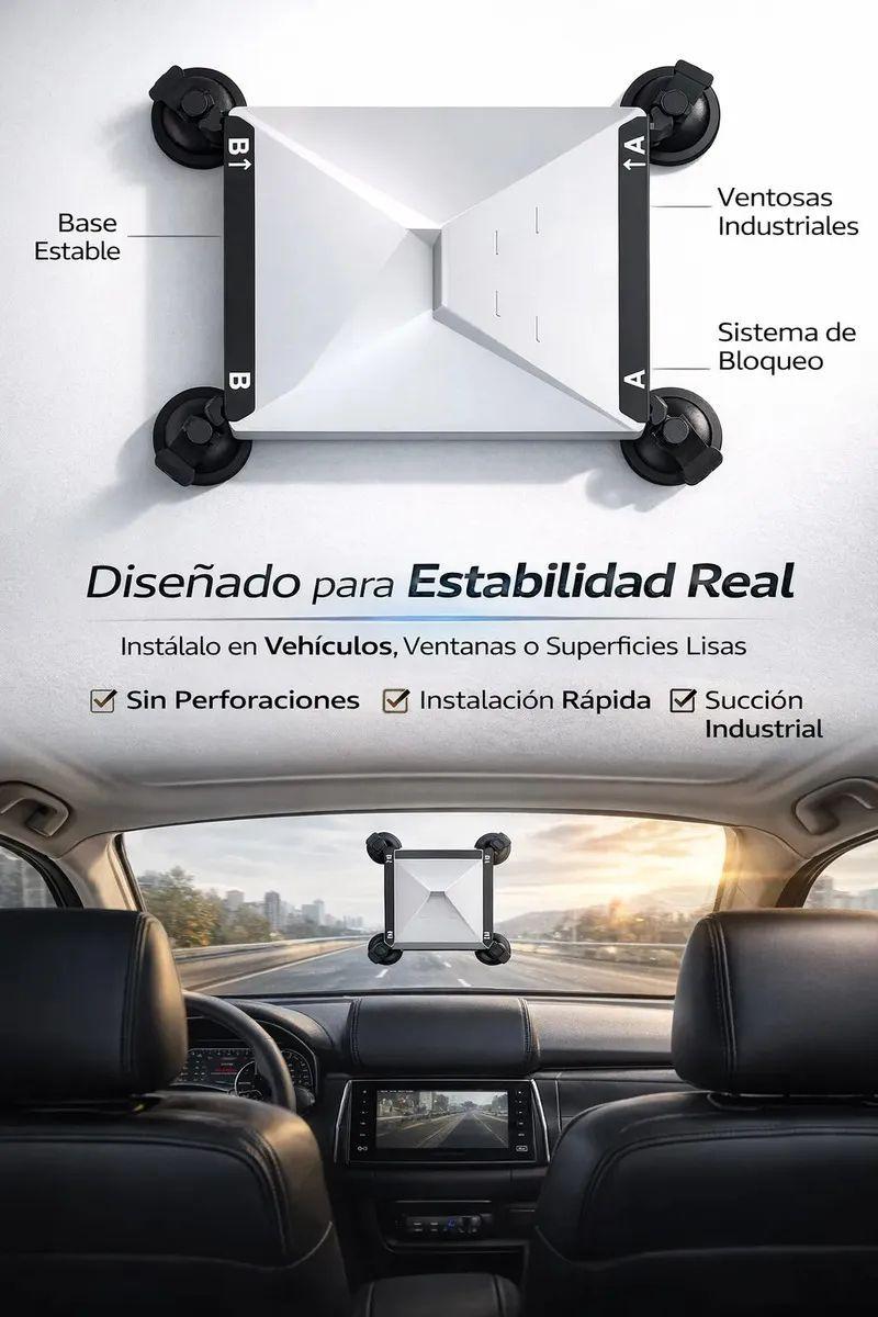 Soporte De Ventosa O Chupon Para Antena Starlink Mini-1