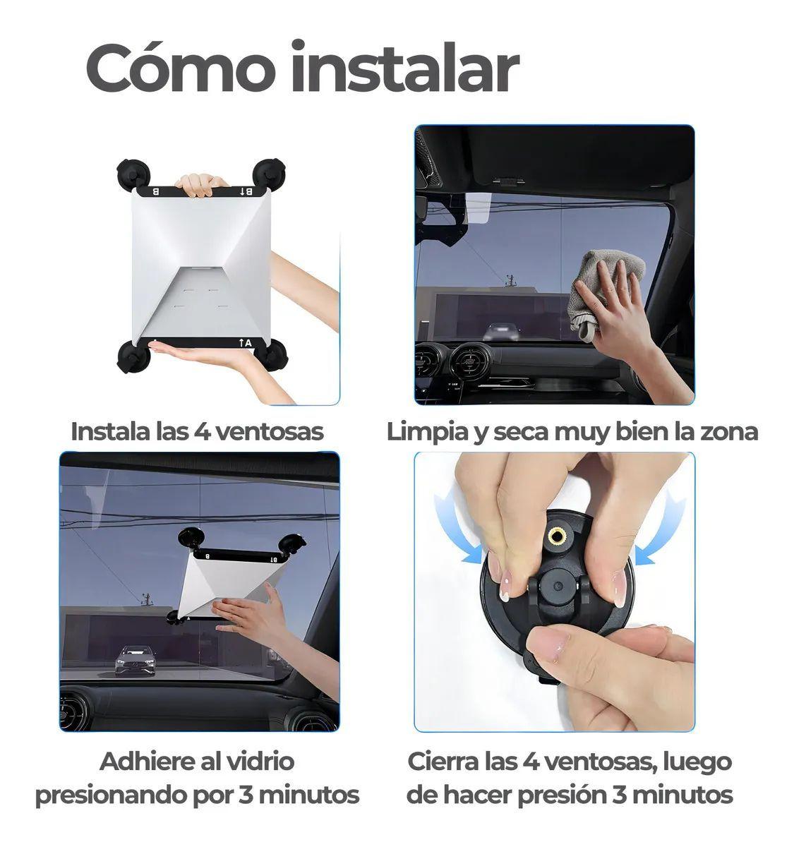 Soporte De Ventosa O Chupon Para Antena Starlink Mini-3