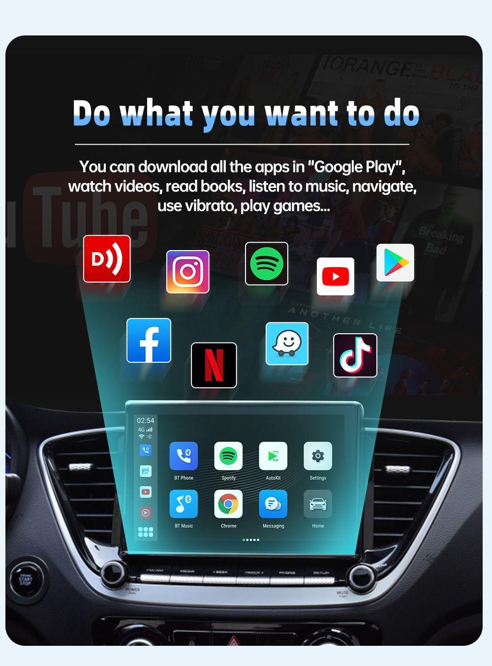 Carlinkit Adaptador Android 9 Box Carplay / Android Auto-3