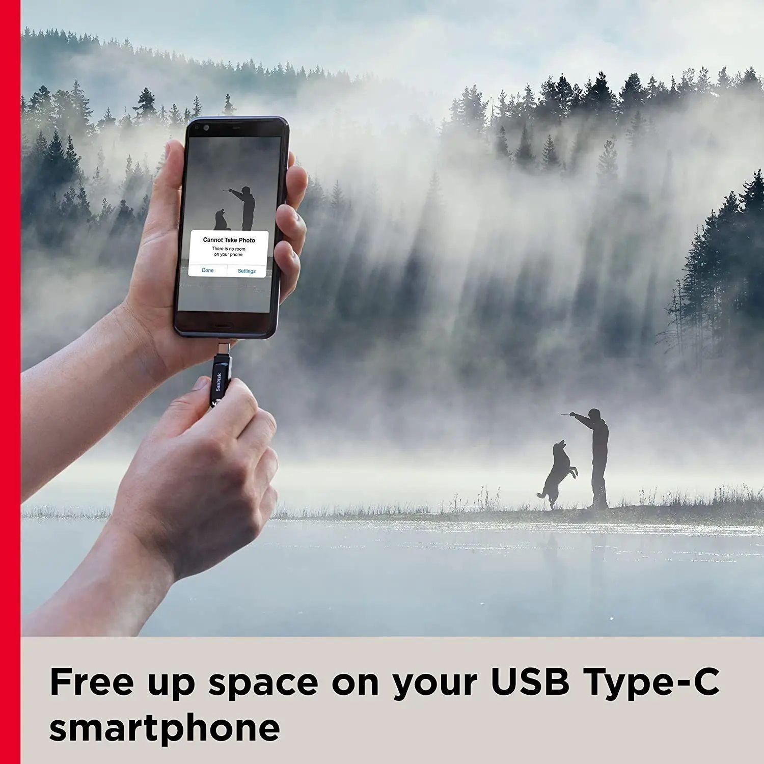 Pendrive Sandisk Dual Drive Go Usb Tipo A Y C 1tb Usb 3 2-6