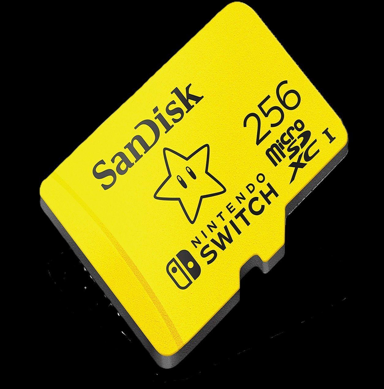 Tarjeta Micro Sd Sandisk 256gb Nintendo Switch Estrella-2
