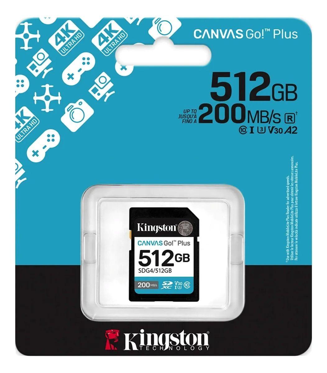 Memoria Sd Kingston Canvas Go Plus 512gb-2