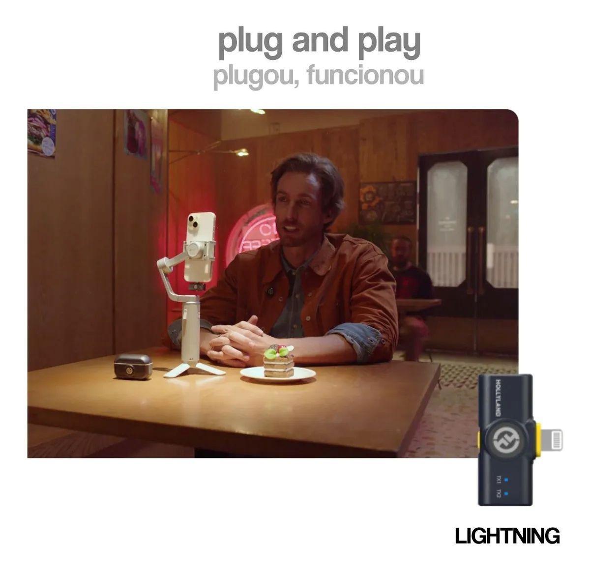 Microfonos Hollyland Lark M2 Version Lightning iPhone-3