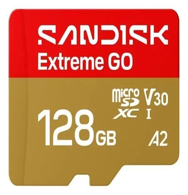 Tarjeta De Memoria Sandisk Extreme Go Microsd 128gb 240mb s-0
