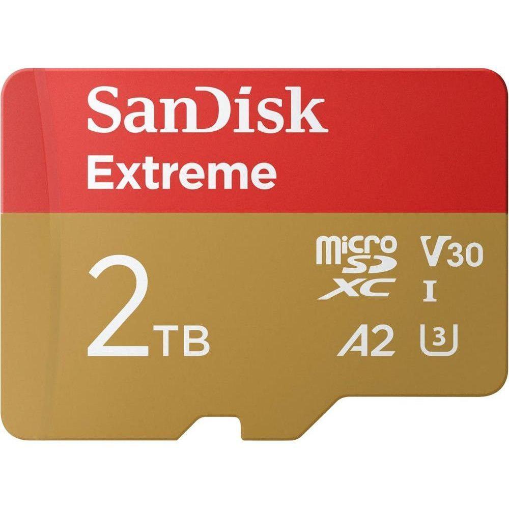 Memoria Microsd 2 Tb Sandisk Extreme 240mb s 4k Uhd A2 V30-2