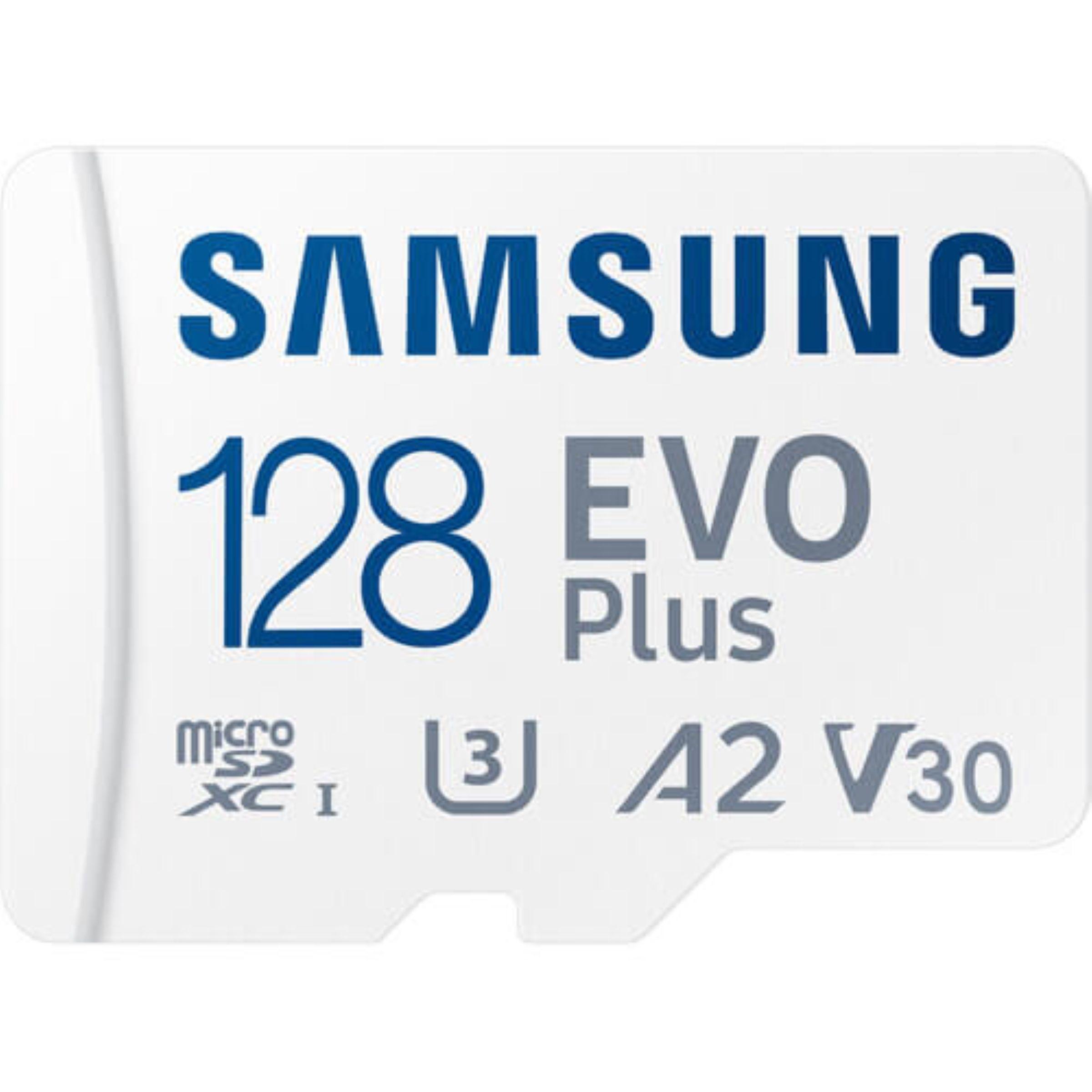 Memoria Microsd Samsung Evo Plus 128gb 160mb/s V30, A2, 4k-0