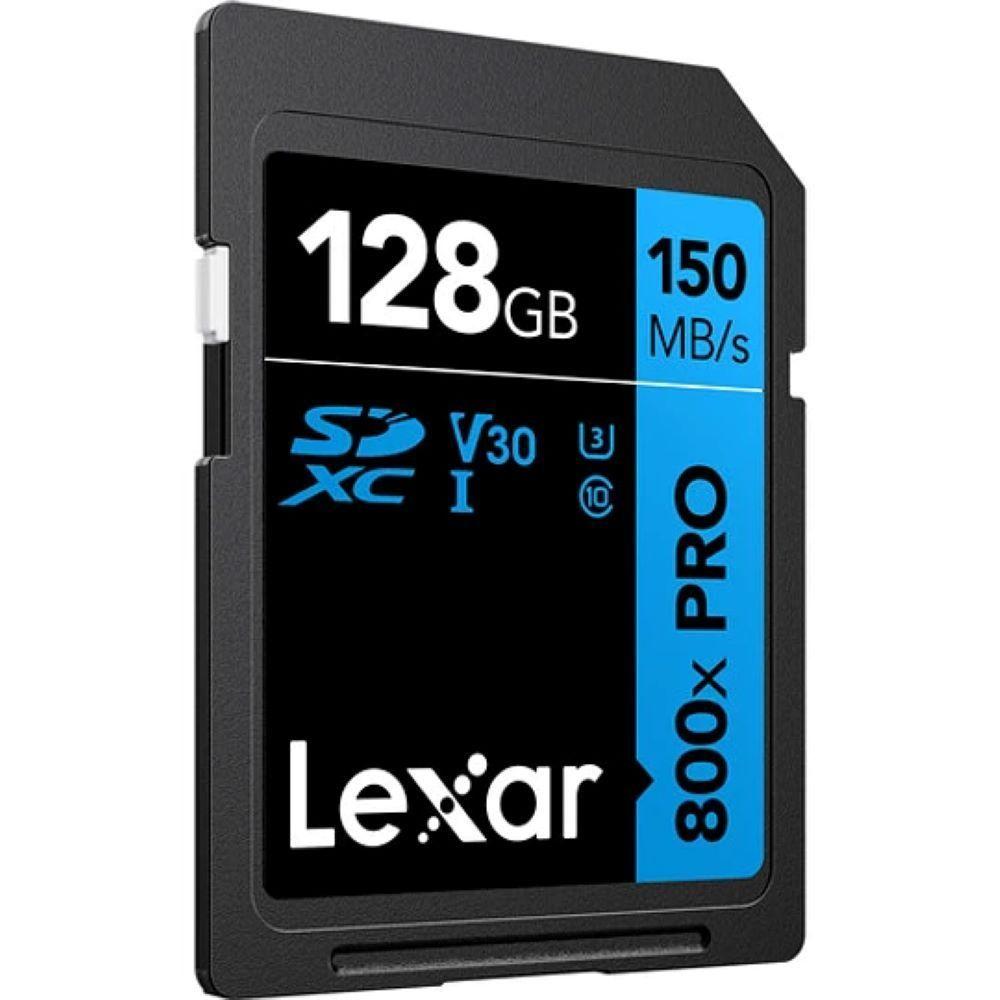 Memoria SD Lexar High Perfomance 800x 128gb U3 V30 4K UHD-5