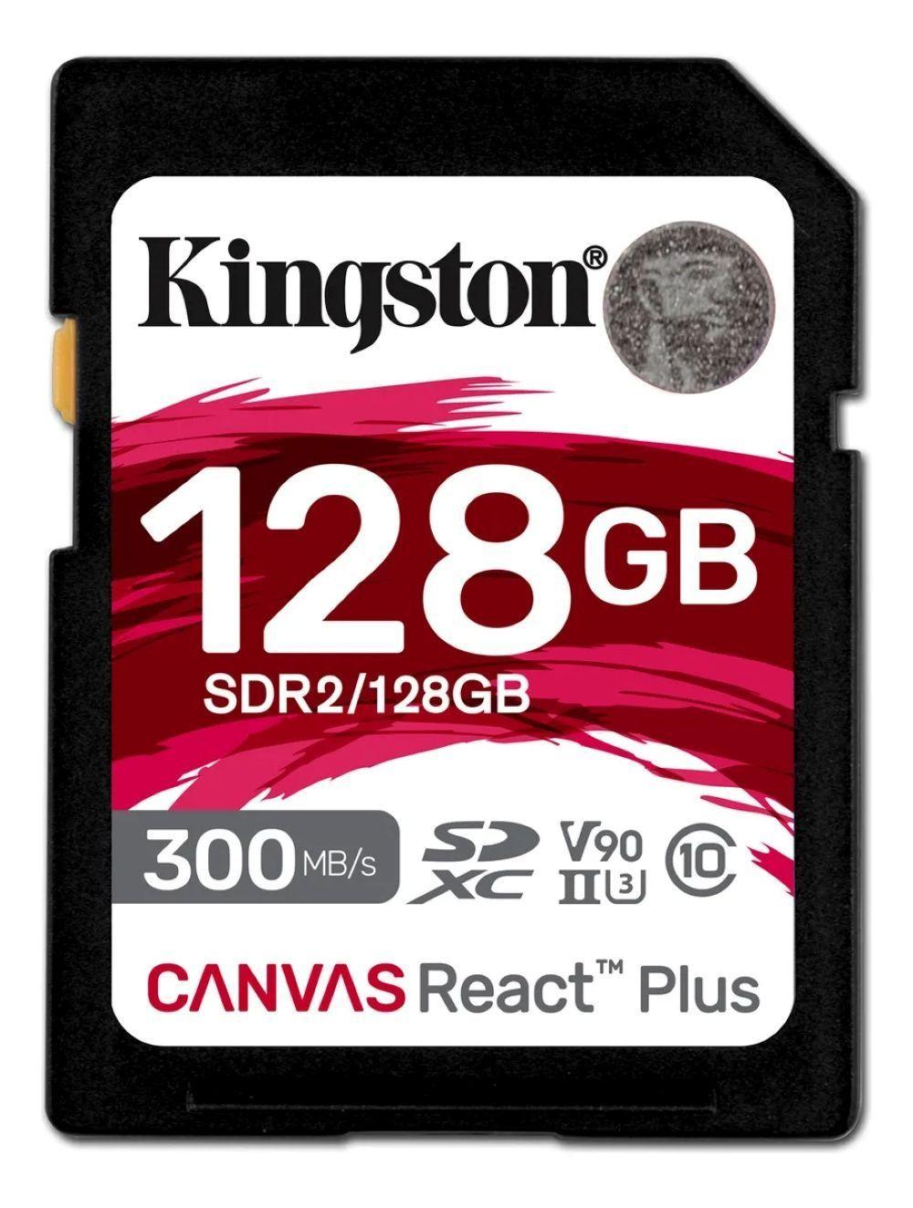 Memoria Sd Kingston Canvas React Plus V90 128gb-0