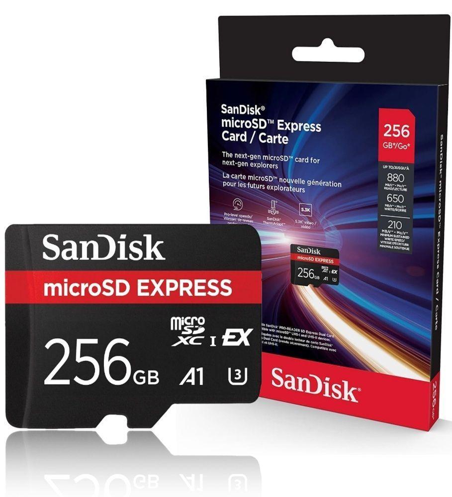 Tarjeta De Memoria Sandisk Microsd Express 256gb 880MB/s-2