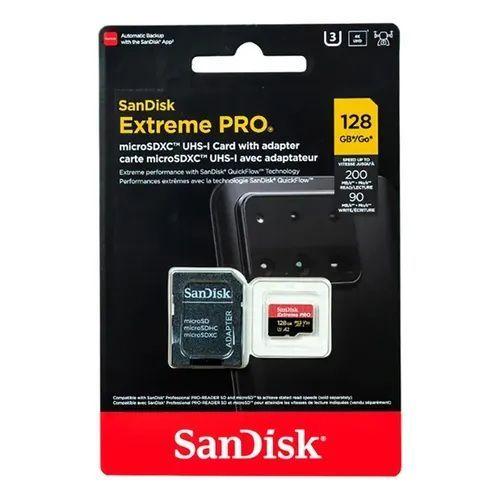Tarjeta Micro Sd Sandisk Extreme Pro 128gb 200mb s 4k A2-0