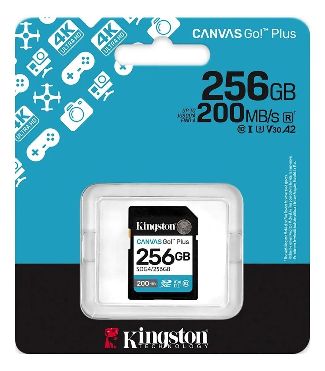 Memoria Sd Kingston Canvas Go Plus 256gb-2