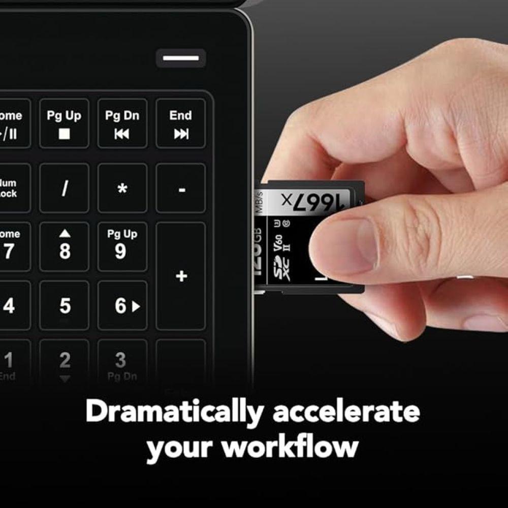 Memoria SD Lexar Silver Series 1667x 128GB UHS II U3 V60 4k-5