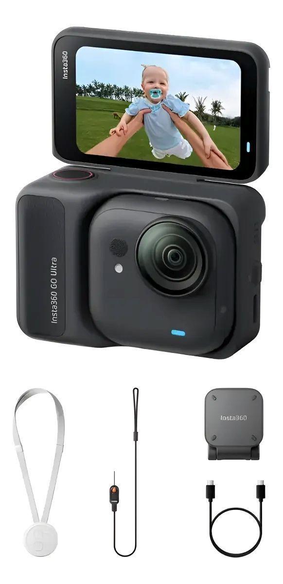 Camara Insta360 Go Ultra Black 4k-6
