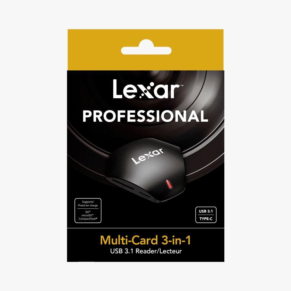 Lector De Memorias Lexar Multi Card 3 En 1 Usb 3 1-2