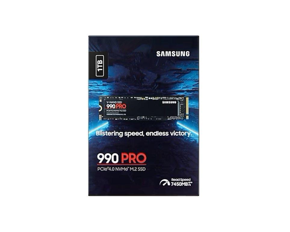 Samsung Ssd Interno 990 Pro 1tb Pcie 4 0 7 450mb s Nvme M 2-3
