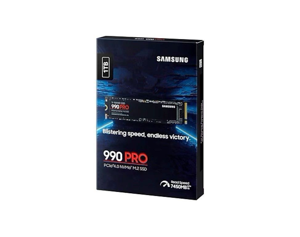 Samsung Ssd Interno 990 Pro 1tb Pcie 4 0 7 450mb s Nvme M 2-4