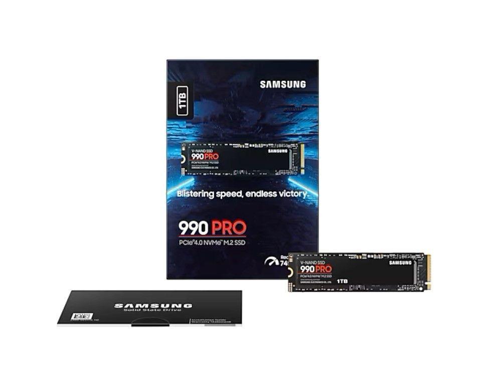 Samsung Ssd Interno 990 Pro 1tb Pcie 4 0 7 450mb s Nvme M 2-5