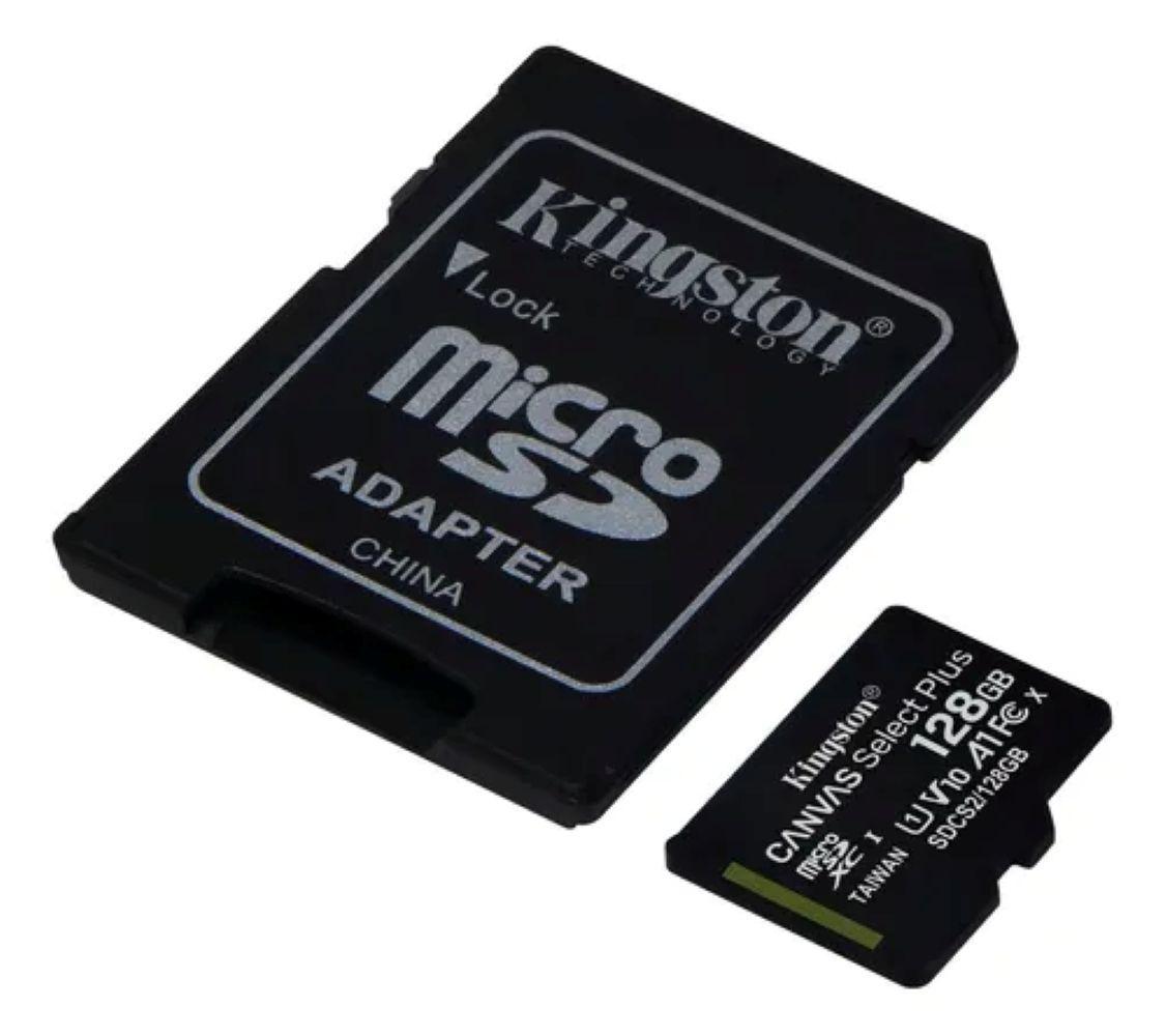Microsd Kingston Canvas Select Plus 128gb C10-2